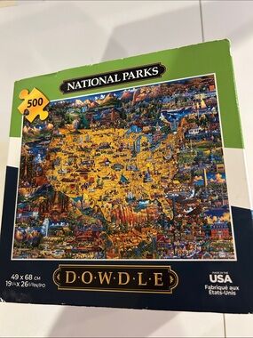 Dowdle National Parks 500-Piece Puzzle - Green Box